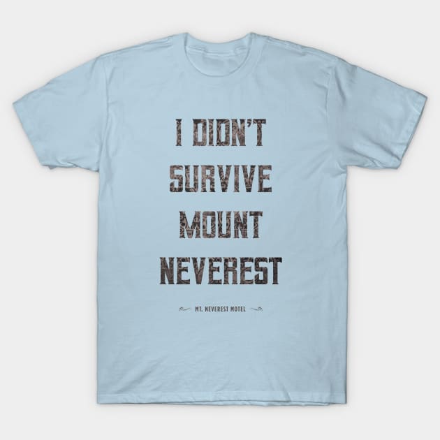 Cheap Base Camp Souvenir T-Shirt by Heyday Threads